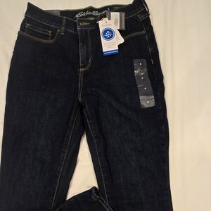 NWT Eddie Bauer Slightly Curvy High Rise Skinny Jeans
